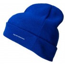 Knitted Promotion Beanie veredelt mit Equipe Bernoise klein Stick weiss